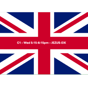 English C1 - Wed 5:15pm