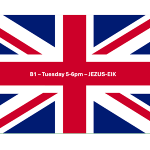 English B1 - Tuesday 5pm