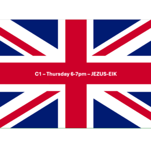 English C1 - Thursday 6pm