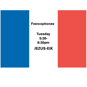 FR pour francophones - Tuesday 5:30pm