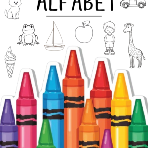 Kleur het alfabet - Nederlands